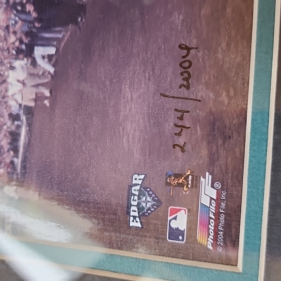 Collector's Edition Edgar Martinez photo#244 of 2004 commemorative plaque - Picture 5 of 10